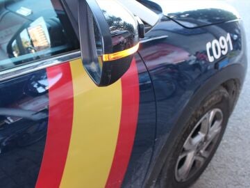 Coche de la Polic&iacute;a Nacional
