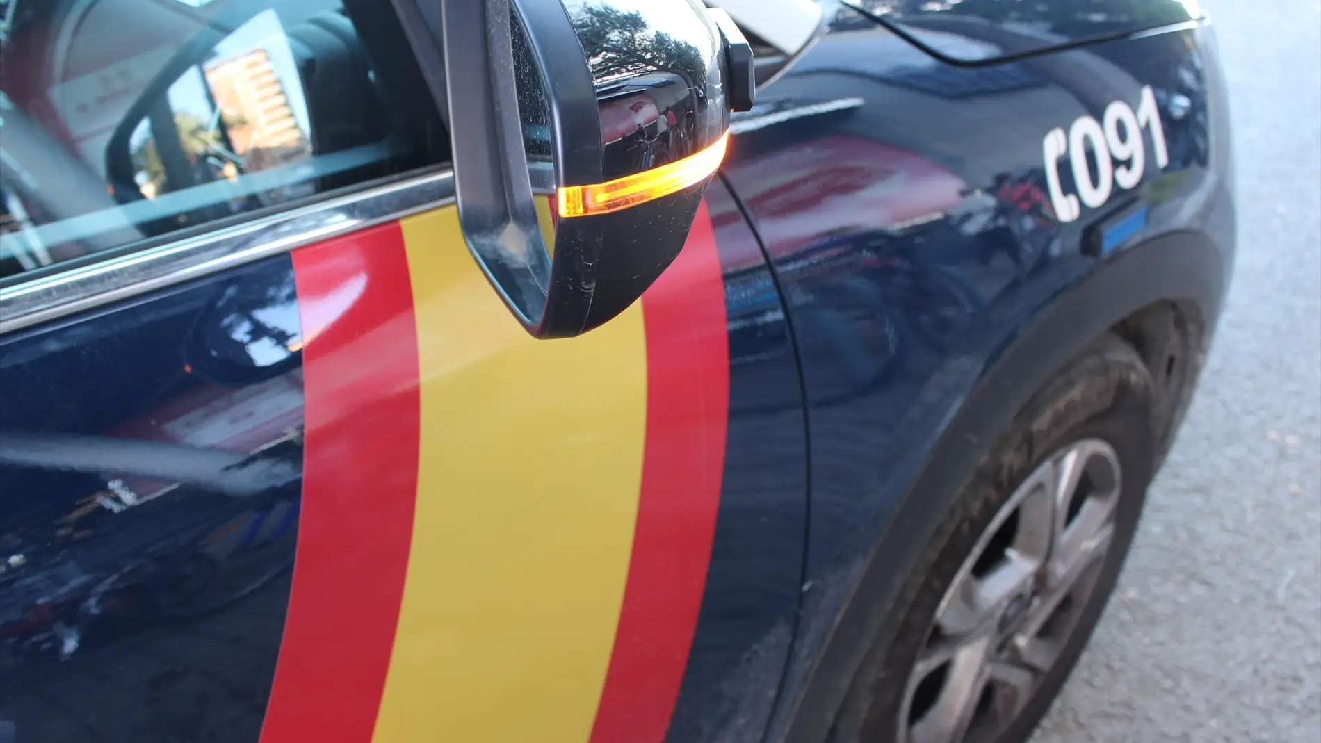 Coche de la Policía Nacional Coche de la Policía Nacional