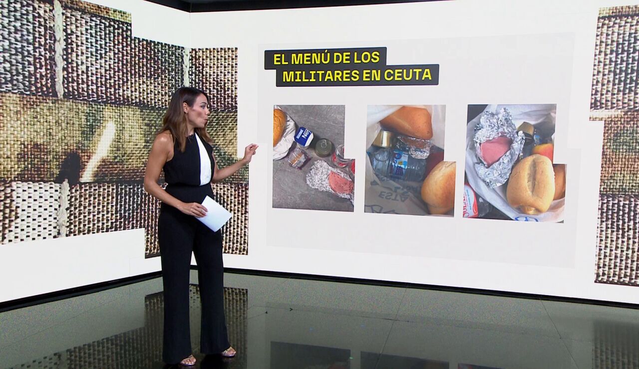 El men&uacute; de los militares en Ceuta