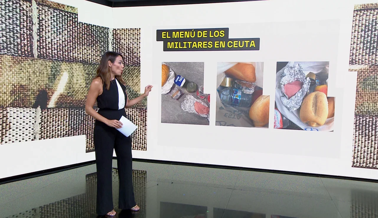 El menú de los militares en Ceuta