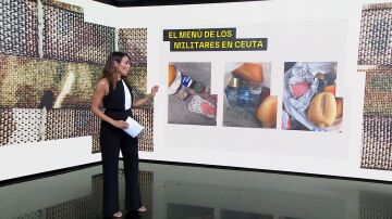 El men&uacute; de los militares en Ceuta