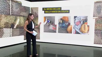 El menú de los militares en Ceuta El menú de los militares en Ceuta