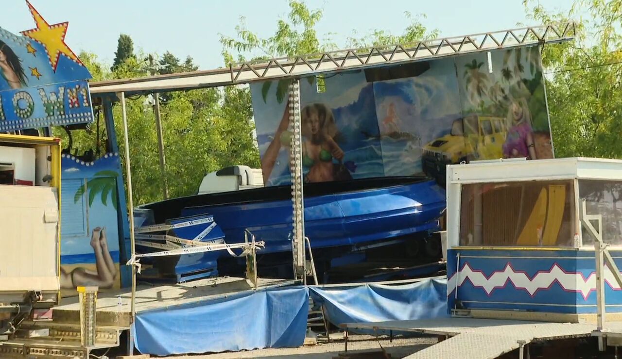 Imagen de la atracci&oacute;n donde se produjo el accidente