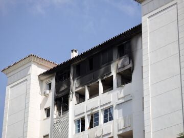 Incendio en Benalm&aacute;dena