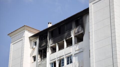 Incendio en Benalm&aacute;dena
