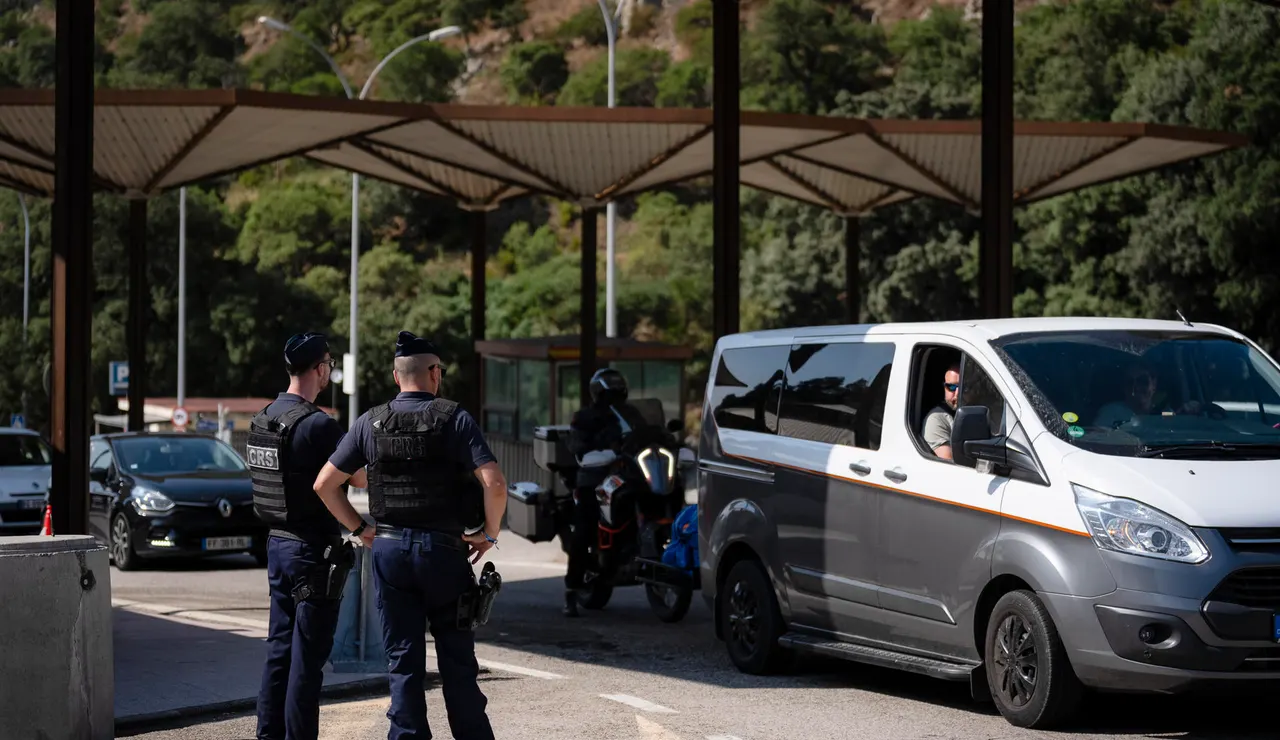 Control de fronteras en la frontera con Francia