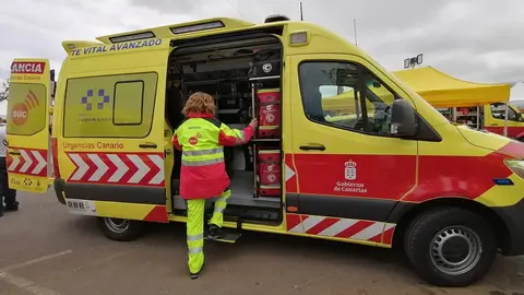 Ambulancia del Servicio de Urgencia Canario (SUC) Ambulancia del Servicio de Urgencia Canario (SUC)