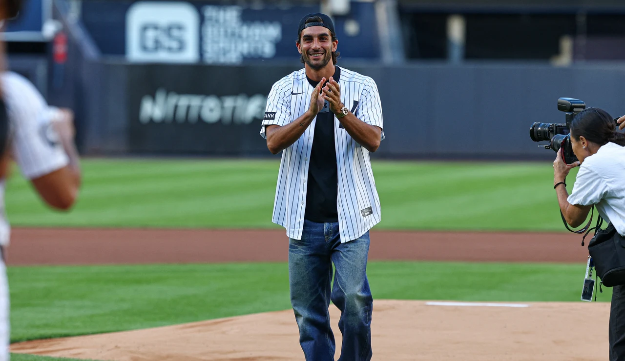 Ferran Torres, en el Yankee Stadium