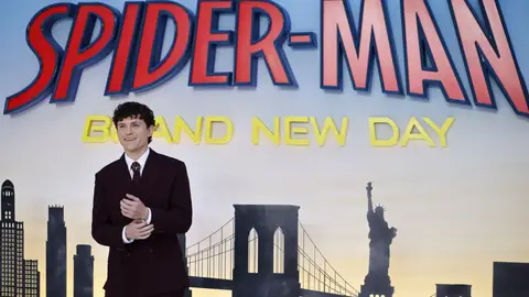Tom Holland promocionando SpiderMan: Brand New Day Tom Holland promocionando SpiderMan: Brand New Day