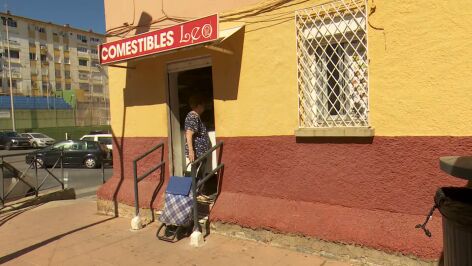 Imagen de un comercio en Ceuta