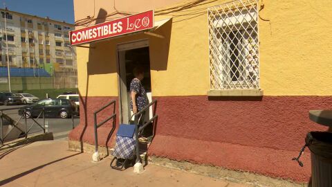 Imagen de un comercio en Ceuta