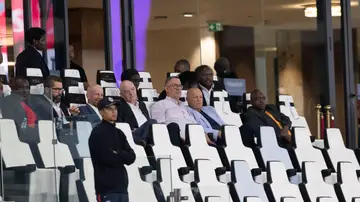 Gianni Infantino, en un partido en Rabat este miércoles Gianni Infantino, en un partido en Rabat este miércoles