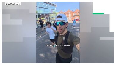 El reto viral del runner Pablo Sievert: correr por superficie siguiendo todas las líneas del Metro de Madrid