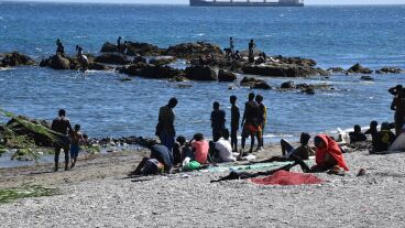 Crisis migratoria en Ceuta