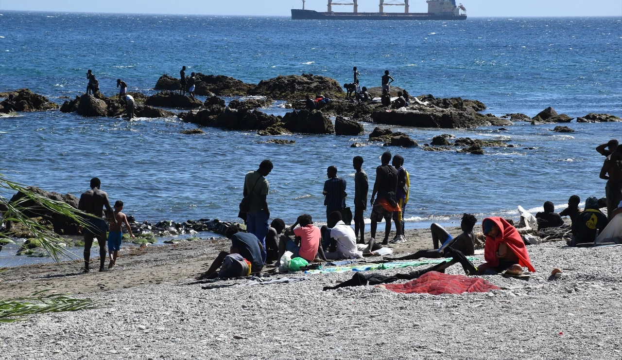 Crisis migratoria en Ceuta
