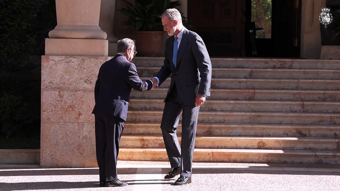 El rey Felipe VI y el presidente de Ceuta El rey Felipe VI y el presidente de Ceuta