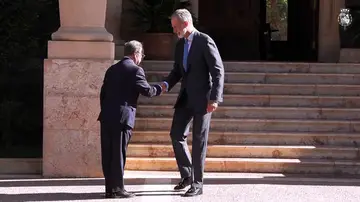 El rey Felipe VI y el presidente de Ceuta El rey Felipe VI y el presidente de Ceuta