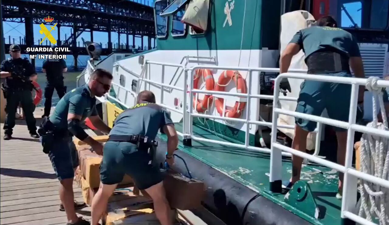 Incautados m&aacute;s de 800 kilos de coca&iacute;na en Punta Umbr&iacute;a