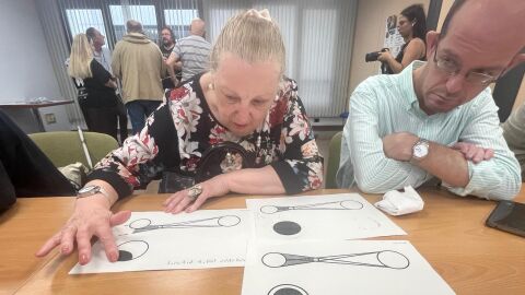 El eclipse a trav&eacute;s de los o&iacute;dos, una alternativa para las personas con discapacidad visual