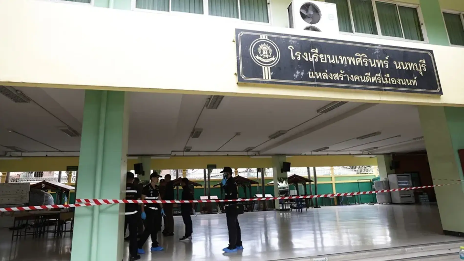 Tiroteo Tailandia Policía en el instituto tailandés