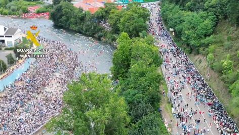 Imagen del descenso internacional del Sella en 2026