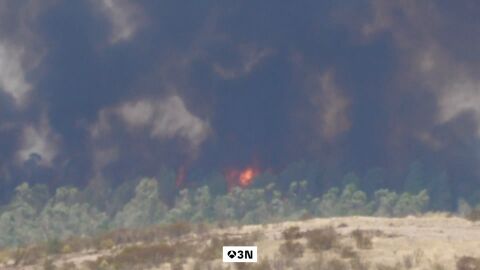 Ascienden a 467 las personas desalojadas en el incendio de Niebla en Huelva