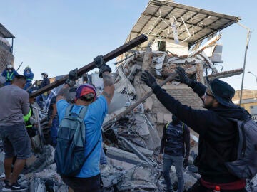 Imagen de la situación tras el seísmo en Colombia Imagen de la situación tras el seísmo en Colombia