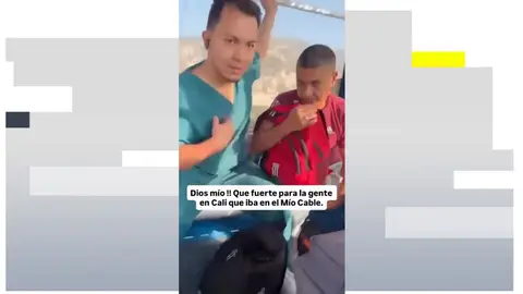 Vídeo: "¡Dios mío, por favor!": El terremoto de Colombia hace temblar unos teleféricos en Cali y desata la angustia de sus pasajeros Vídeo: "¡Dios mío, por favor!": El terremoto de Colombia hace temblar unos teleféricos en Cali y desata la angustia de sus pasajeros