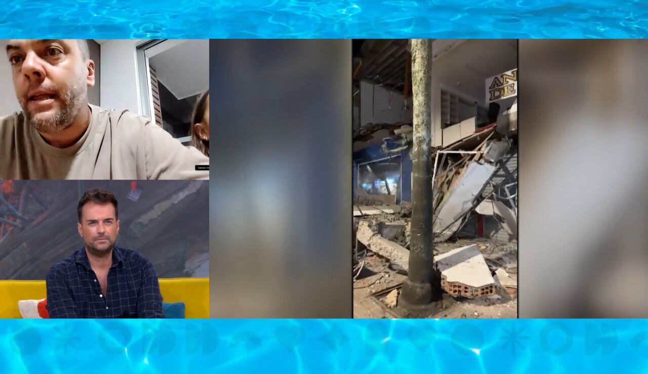 Edgar, superviviente al terremoto de Colombia