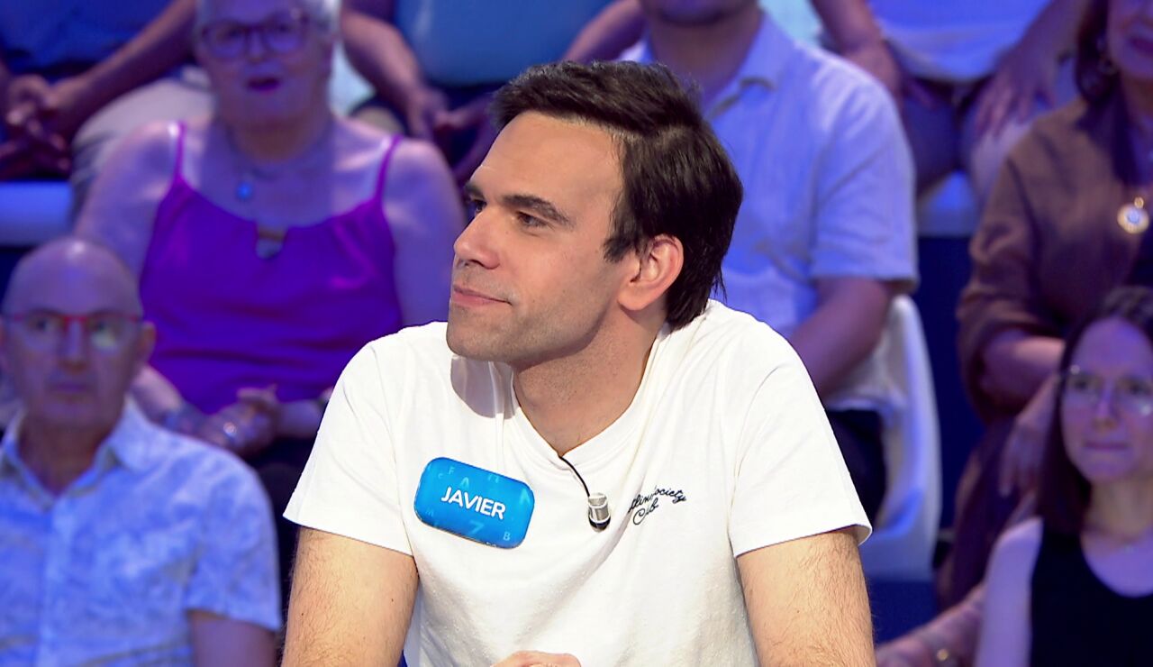 La reacci&oacute;n de Javier a su primer fallo en la Silla Azul tras 120 programas en Pasapalabra