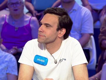 La reacci&oacute;n de Javier a su primer fallo en la Silla Azul tras 120 programas en Pasapalabra