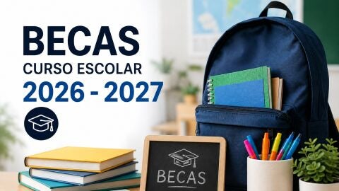 Becas para el curso escolar 2026 - 2027