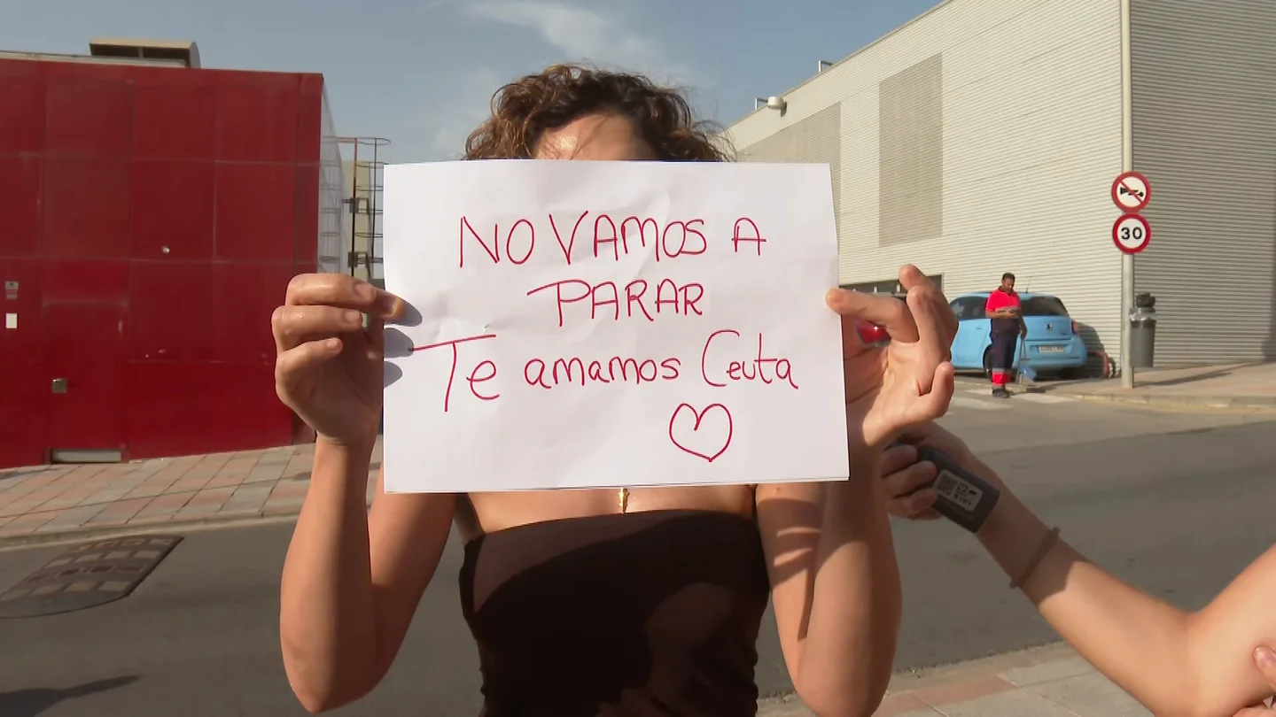 Guadalupe asegura que "no van a parar" hasta recuperar la normalidad en Ceuta Guadalupe asegura que "no van a parar" hasta recuperar la normalidad en Ceuta