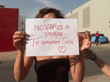 Guadalupe asegura que "no van a parar" hasta recuperar la normalidad en Ceuta 