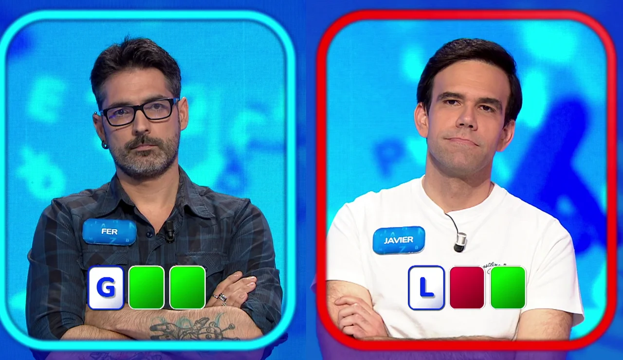 Momento inédito de Javier en Pasapalabra: falla en la Silla Azul y roza la eliminación