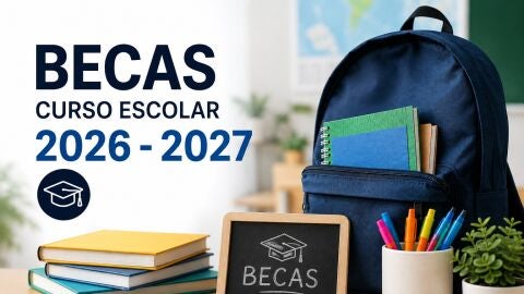 Becas cursos escolar 2026 - 2027