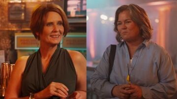 Cynthia Nixon y Rosie O&rsquo;Donnell en And Just Like That