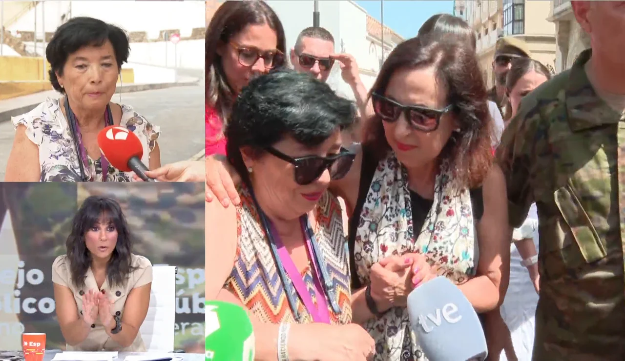 Pepi, la mujer que suplicó ayuda a Margarita Robles entre lágrimas, revela qué le dijo la ministra