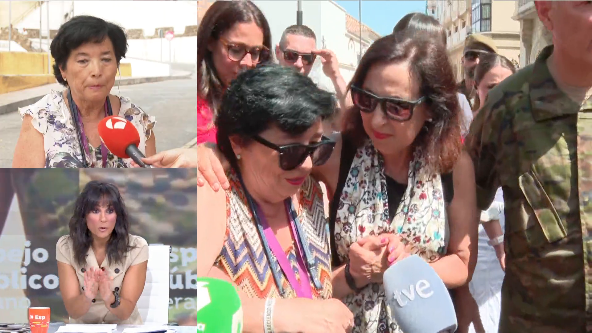 Pepi, la mujer que suplic&oacute; ayuda a Margarita Robles entre l&aacute;grimas, revela qu&eacute; le dijo la ministra