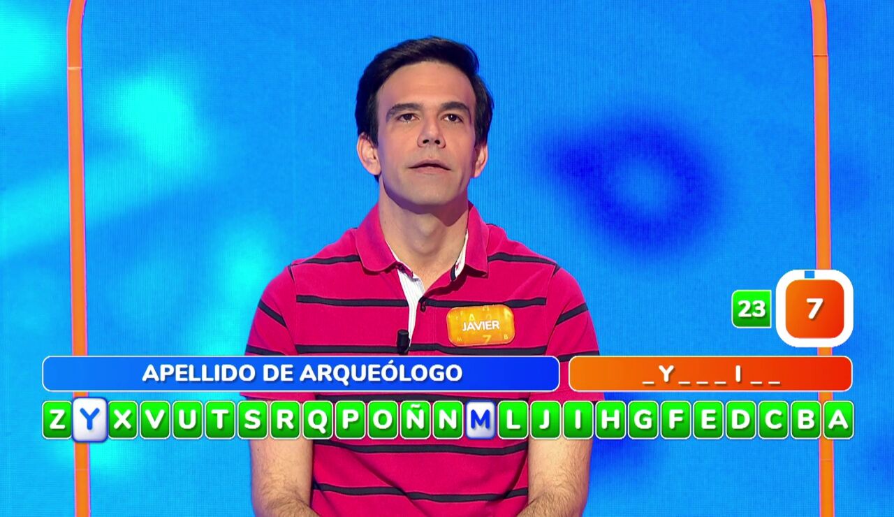&iexcl;Javier se queda a dos letras del bote! Obliga a David a una remontada l&iacute;mite en AlaZ