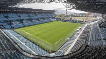 Vista del estadio municipal de Balaídos. Vista del estadio municipal de Balaídos.