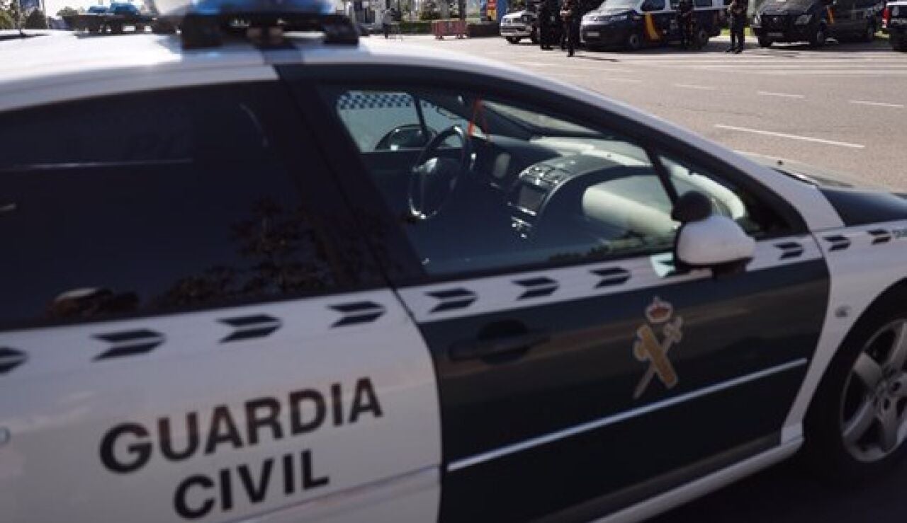 Una patrulla de la Guardia Civill. 