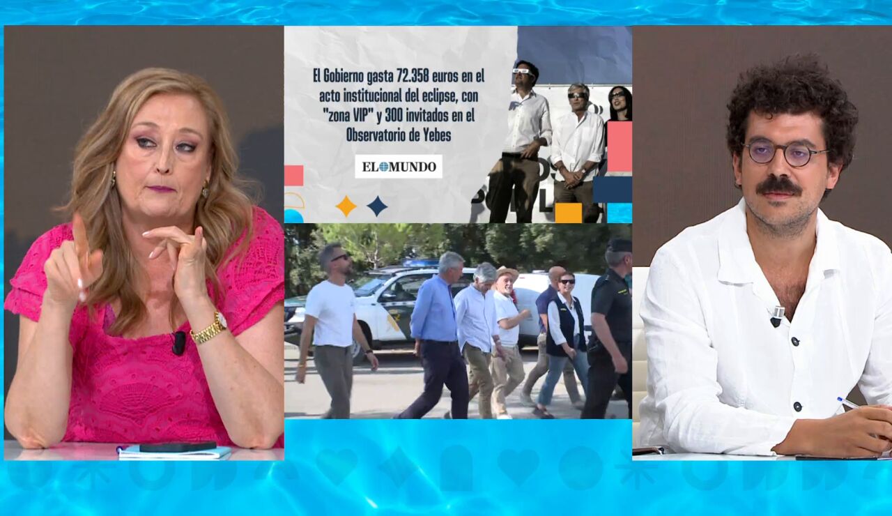 Elisa Beni critica el gasto del Gobierno para ver el eclipse