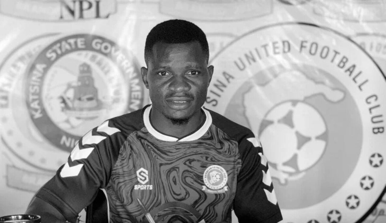 Chinedu Ozor con el Katsina United