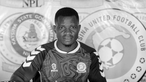 Chinedu Ozor con el Katsina United