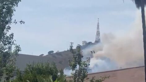 Incendio forestal en Collserola 