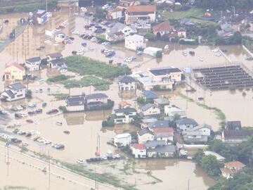 Inundaciones Jap&oacute;n