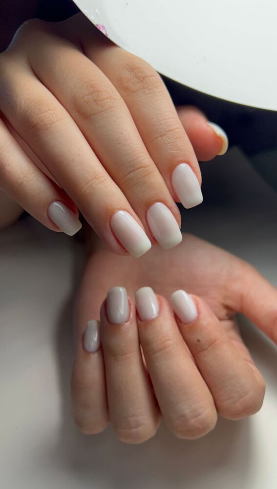 Manicura blanca
