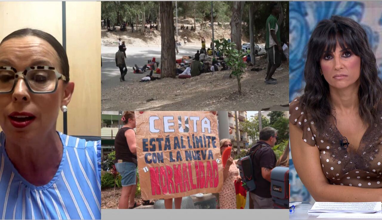 Laura P&eacute;rez, ceut&iacute; indignada con la situaci&oacute;n