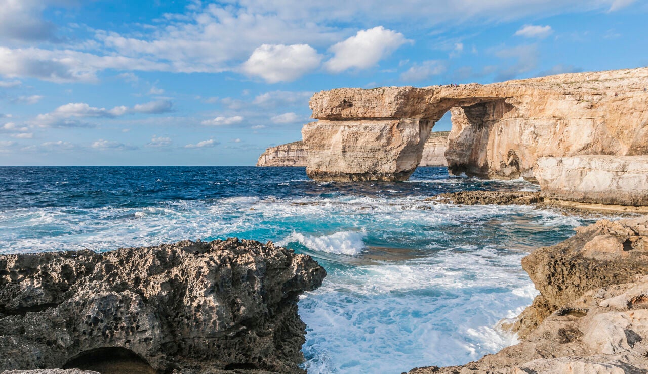 Ventana Azul, en Malta